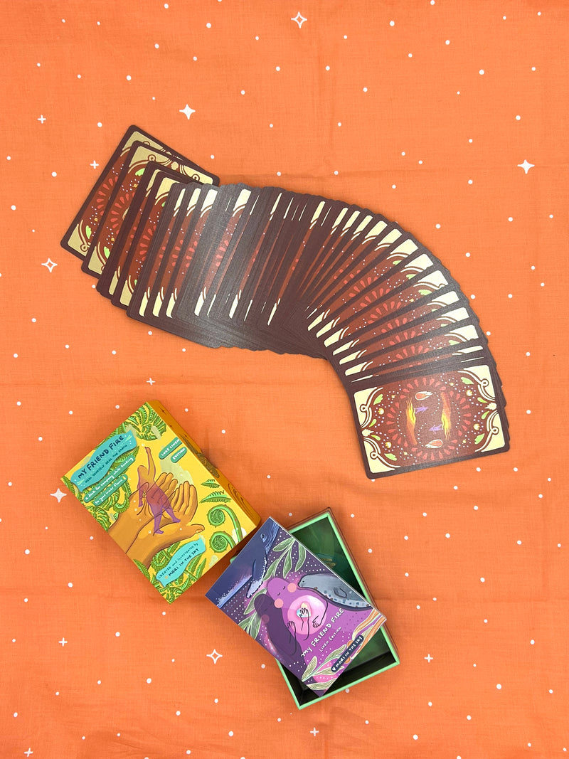 MY FRIEND FIRE READING CLOTH - DOUBLE SIDED!