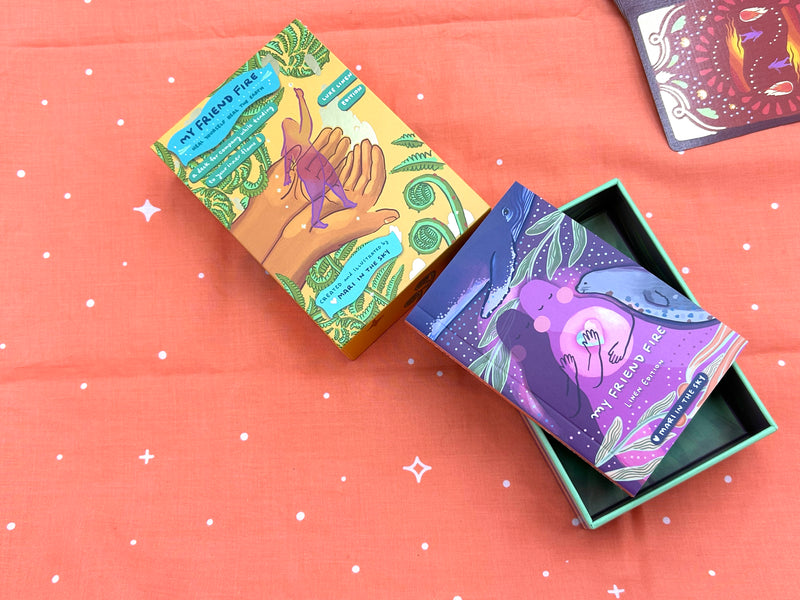 MY FRIEND FIRE READING CLOTH - DOUBLE SIDED!